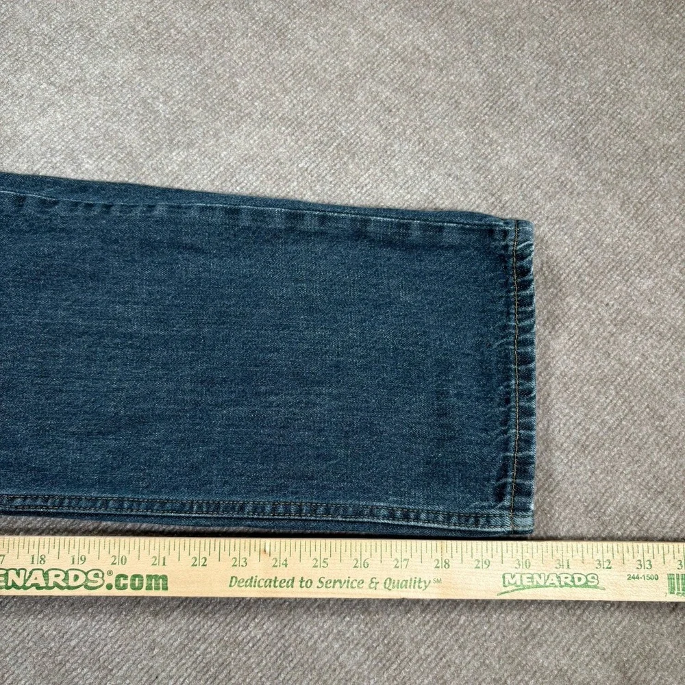 Levis 514 Jeans‎ Mens 38x32 Straight Fit Medium Wash Blue Denim Cotton